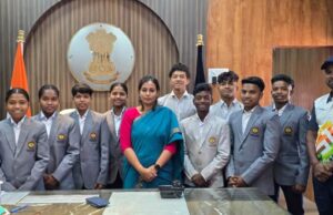 12 सदस्यीय दल में नारायणपुर के 9 युवा मल्लखंब खिलाड़ी शामिल