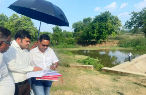 सुदूर वनांचल मर्दापाल में जल संसाधन विभाग के सचिव का सघन दौरा