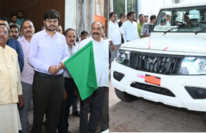 कृषि मंत्री ने 28 नवीन वाहनों को हरी झंडी दिखाकर किया रवाना