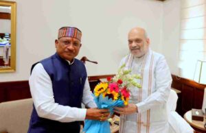 केंद्रीय गृह मंत्री अमित शाह ने घायल जवानों से की भेंट: मुख्यमंत्री विष्णु देव साय ने जताया आभार