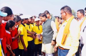 खिलाड़ी गढ़ेंगे नया छत्तीसगढ़, नक्सलवाद से मुक्त होगा बस्तर : मंत्री केदार कश्यप