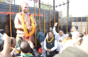 मांगलिक भवन एवं नालंदा परिसर का किया गया भूमिपूजन