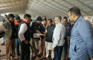 राष्ट्रपति द्रौपदी मुर्मु का प्रस्तावित अम्बिकापुर दौरा की तैयारियों का आदिम जाति विकास मंत्री रामविचार नेताम ने कार्यक्रम स्थल का किया निरीक्षण