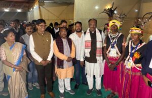 केन्द्रीय राज्यमंत्री दुर्गा दास उइके ने जनजातीय गौरव दिवस कार्यक्रम की तैयारियों का लिया जायजा