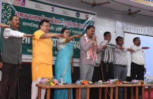 नशामुक्त भारत अभियान (NMBA) की 5वीं वर्षगाँठ पर छत्तीसगढ़ में 19,958 स्थलों पर 6.70 लाख से अधिक लोगों ने ली नशामुक्ति की शपथ