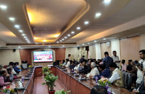 कृषि महाविद्यालय में पीएम मोदी के ‘मन की बात’ 128वें संस्करण का भव्य प्रसारण