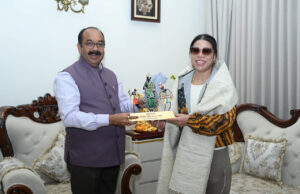 उप मुख्यमंत्री अरुण साव से मिलीं अंतरराष्ट्रीय मुक्केबाज मैरी कॉम