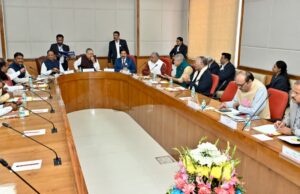 विधानसभा अध्यक्ष डॉ रमन सिंह की अध्यक्षता में आज यहां विधानसभा के समिति कक्ष में कार्य मंत्रणा समिति की बैठक आयोजित की गई