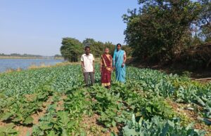 जैविक खेती की ओर बढ़ा रहा है किसानों का रुझान : प्राकृतिक खेती से कृषक मनभौतिन बाई निषाद एवं माखन निषाद को मिला भरपूर लाभ
