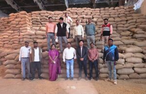 भौतिक सत्यापन में 61,203 बोरा धान की कमी, उपलब्ध संपूर्ण स्टॉक जब्त