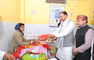 मंत्री जायसवाल ने अस्पताल मरम्मत के लिए 50 लाख रुपए की स्वीकृति प्रदान की