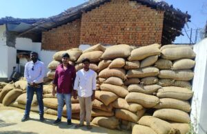 अवैध धान परिवहन एवं भंडारण पर कार्रवाई, 772 कट्टा धान जब्त