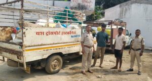 शासकीय राशन चावल की अवैध खरीद-फरोख्त पर पुलिस की बड़ी कार्यवाही, 44.50 क्विंटल चावल सहित 02 आरोपी गिरफ्तार।