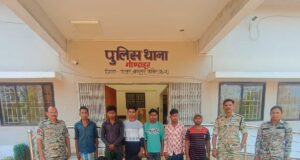 अवैध रूप से जंगली भालू का शिकार कर उसकी खाल की तस्करी करने वाले आरोपियों के विरुद्ध गोण्डाहूर पुलिस की बड़ी कार्यवाही।