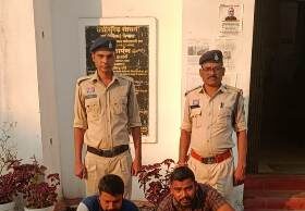 लूटपाट की घटना में पुलिस की त्वरित कार्रवाई, चंद घंटों में दो आरोपियों को किया गया गिरफ्तार