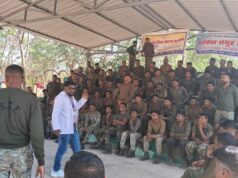 एक दिवसीय एस टी एफ बटालियन कैंप जंगलवार में मानसिक स्वास्थ्य शिविर का आयोजन