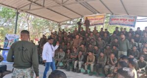 एक दिवसीय एस टी एफ बटालियन कैंप जंगलवार में मानसिक स्वास्थ्य शिविर का आयोजन