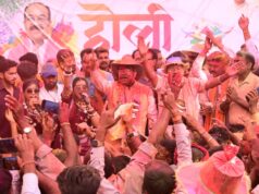 लोरमी में डिप्टी सीएम की होली, अफीम खेतीके सवाल पर चुप्पी!