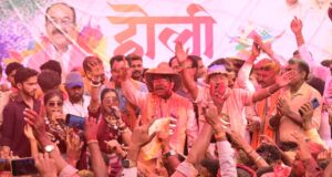 लोरमी में डिप्टी सीएम की होली, अफीम खेतीके सवाल पर चुप्पी!