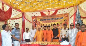 सरसीवा में भक्त माता कर्मा जयंती धूमधाम से मनाई गई, श्रद्धालुओं को खिचड़ी का भोग वितरण