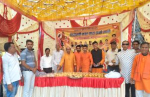 सरसीवा में भक्त माता कर्मा जयंती धूमधाम से मनाई गई, श्रद्धालुओं को खिचड़ी का भोग वितरण