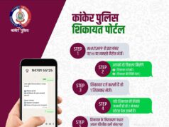 स्मार्ट पुलिसिंग की दिशा में कांकेर पुलिस का एक और कदम : अब एक मैसेज से दर्ज होगी शिकायत ।