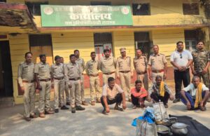 ग्राम देलारी में वन्य प्राणी का मांस पकाने का मामला उजागर, चार आरोपी गिरफ्तार