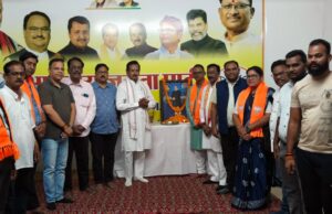 रायगढ़ जिला भाजपा कार्यालय में श्रद्धा और उत्साह के साथ मनाई गई अंबेडकर जयंती