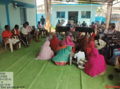 राष्ट्रीय पंचायती राज दिवस जामगांव पंचायत भवन में गांधी जी की पूजा-अर्चना कर मनाया गया उत्सव, विकास का लिया संकल्प।*