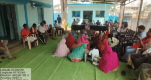 राष्ट्रीय पंचायती राज दिवस जामगांव पंचायत भवन में गांधी जी की पूजा-अर्चना कर मनाया गया उत्सव, विकास का लिया संकल्प।*