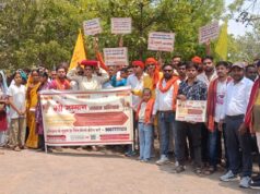 गौ माता को राष्ट्र माता की मांग को लेकर मस्तूरी क्षेत्र के गौ सेवकों ने सौंपा एस डी एम को ज्ञापन मातृ शक्तिया हुई शामिल