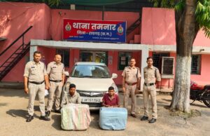 ऑपरेशन आघात के तहत पुलिस की ताबड़तोड़ कार्रवाई जारी : 3 थानों में अवैध ताड़ी व महुआ शराब जब्त