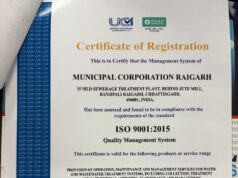 प्रदेश में अव्वल: निगम के 25 व 7 एमएलडी एसटीपी बने पहले आईएसओ प्रमाणित प्लांट