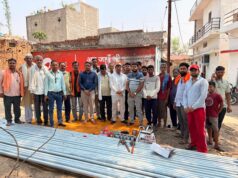 मस्तूरी के महमंद में जल व्यवस्था सुदृढ़ करने चंद्र प्रकाश सूर्या ने पाइपलाइन विस्तार का किया भूमि पूजन