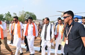 कुसमूरा कार्यक्रम में शामिल होने पहुंचे मुख्यमंत्री विष्णुदेव साय