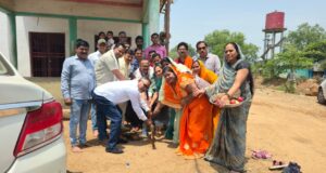 जांजी में 5 लाख के सीसी रोड का हुआ भूमिपूजन,गांव-गांव सड़क का बिछेगा जाल जनप्रतिनिधियों का दावा