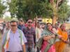 सुशासन तिहार को ढकोसला बताते हुए विधायक विद्यावती के नेतृत्व में कांग्रेस का जोरदार प्रदर्शन, नारों से गूंजा नारायणपुर शिविर स्थल