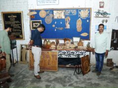 एनआईडी के प्रतिनिधिमंडल ने की पद्मश्री मण्डावी से भेंट