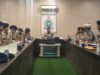 पुलिस कंट्रोल रूम में राजपत्रित अधिकारियों, थाना-चौकी और शाखा प्रभारियों की समीक्षा बैठक