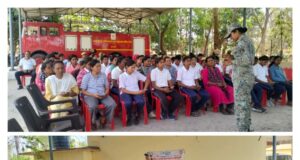 महिला रक्षा टीम द्वारा नगर सेना कार्यालय एवं मुरडोंगरी में जागरूकता अभियान चलाकर महिलाओं, छात्राओं एवं आमजन को किया गया जागरूक।