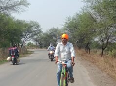“ईंधन बचाओ” संकल्प: भाजपा मंडल अध्यक्ष ने 6 किमी साइकिल चलाकर दिलाई शपथ