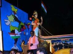 रायपुर : उप मुख्यमंत्री श्री विजय शर्मा ने भारत माता की प्रतिमा एवं भव्य शहीद स्मारक का किया लोकार्पण