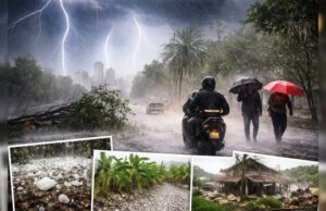 मानसून की दस्तक – देश के 24 राज्यों में आंधी-तूफान और भारी बारिश की चेतावनी