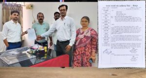 राजस्व पटवारी संघ बीजापुर ने नायब तहसीलदार से अभद्रता की घटना की निंदा की सौंपा मंत्री के नाम ज्ञापन