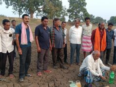 भाजपा नेता द्वारिका रेखा टंडन ने पूजा अर्चना कर नया तालाब गहरीकरण का किया शुभारंभ