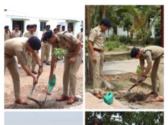 पर्यावरण संरक्षण की दिशा में कांकेर पुलिस की पहल , जिला मुख्यालय से लेकर सभी थाना एवं चौकी परिसरों में किया गया वृक्षारोपण।