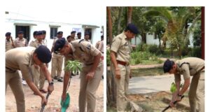 पर्यावरण संरक्षण की दिशा में कांकेर पुलिस की पहल , जिला मुख्यालय से लेकर सभी थाना एवं चौकी परिसरों में किया गया वृक्षारोपण।