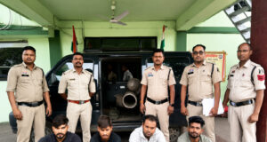 पुलिस ने NRVS स्टील प्लांट में हुई संगठित चोरी का किया खुलासा !प्लांट के जेसीबी ऑपरेटर, लोडर चालक ने ट्रेलर चालक और अन्य आरोपियों की मिलीभगत से दिया गया चोरी को अंजाम ..
