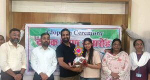 चार माह की अबोध बच्ची को मिला सूरत के जैन दम्पति का साया