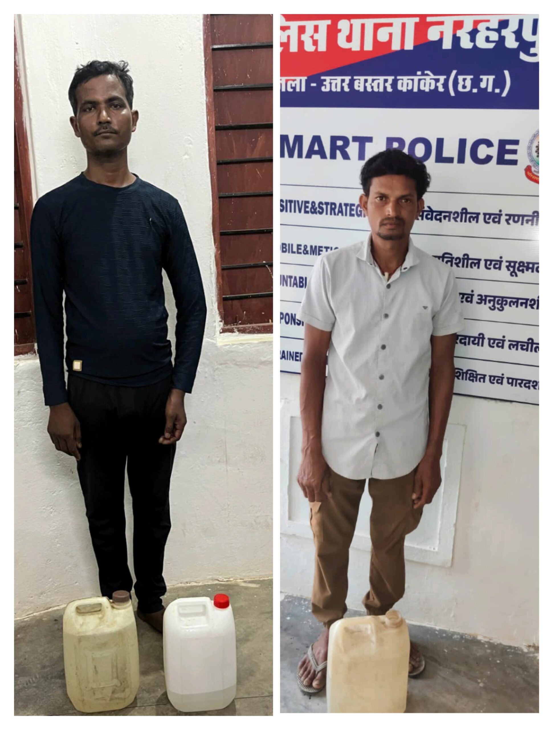 उजियारा अभियान के तहत अवैध शराब बिक्री पर थाना नरहरपुर पुलिस की कार्यवाही
